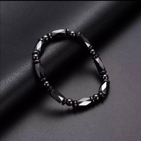 Magnetic Hematite Weight Loss Bracelets for unisex - Picture 3 of 6